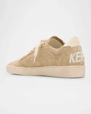 Golden Goose Ball Star Low-Top Suede Sneakers | Thumbnail 4 Golden Goose Ball Star Low-Top Suede Sneakers | Thumbnail 4