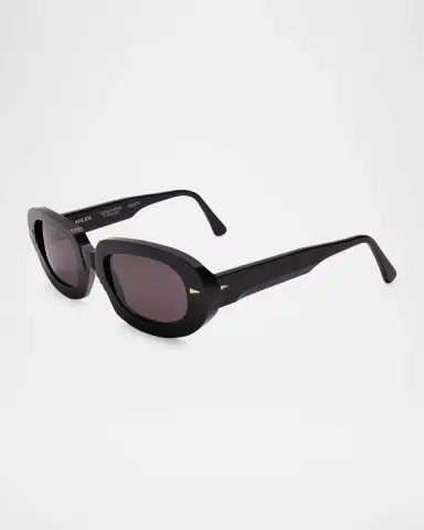 AHLEM Lombards Acetate & Nylon Oval Sunglasses | Thumbnail 2 AHLEM Lombards Acetate & Nylon Oval Sunglasses | Thumbnail 2