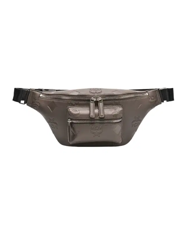 Men 's Fursten Visetos Monogram Leather Belt Bag