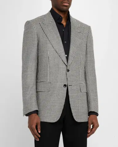 Tom Ford Men's Shelton Houndstooth Sport Coat | Thumbnail 3 Tom Ford Men's Shelton Houndstooth Sport Coat | Thumbnail 3