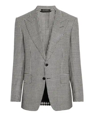 Tom Ford Men's Shelton Houndstooth Sport Coat | Thumbnail 1 Tom Ford Men's Shelton Houndstooth Sport Coat | Thumbnail 1