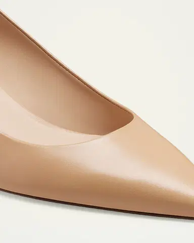 Stuart Weitzman 0mm Stuart Power Leather Pumps | Thumbnail 4
