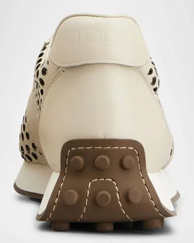 Tod 's Leather Net Sport Active Sneakers | Thumbnail 3 Tod 's Leather Net Sport Active Sneakers | Thumbnail 3