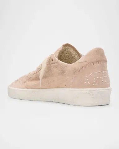Golden Goose Ball Star Suede Low-Top Sneakers | Thumbnail 4 Golden Goose Ball Star Suede Low-Top Sneakers | Thumbnail 4