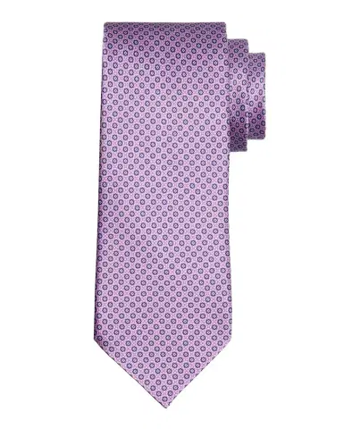 Stefano Ricci Men's Micro-Geometric Jacquard Silk Tie | Thumbnail 1 Stefano Ricci Men's Micro-Geometric Jacquard Silk Tie | Thumbnail 1