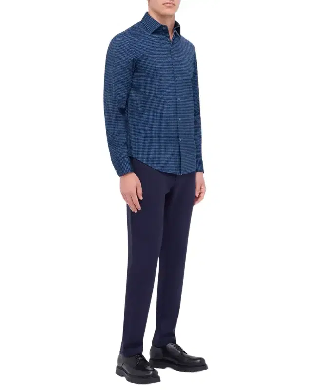 Men 's James OoohCotton Check Sport Shirt