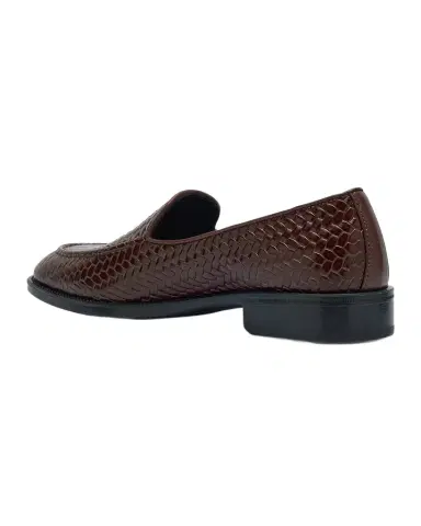 Giuseppe Zanotti Men's Sorrento 15 Woven Leather Loafers | Thumbnail 1