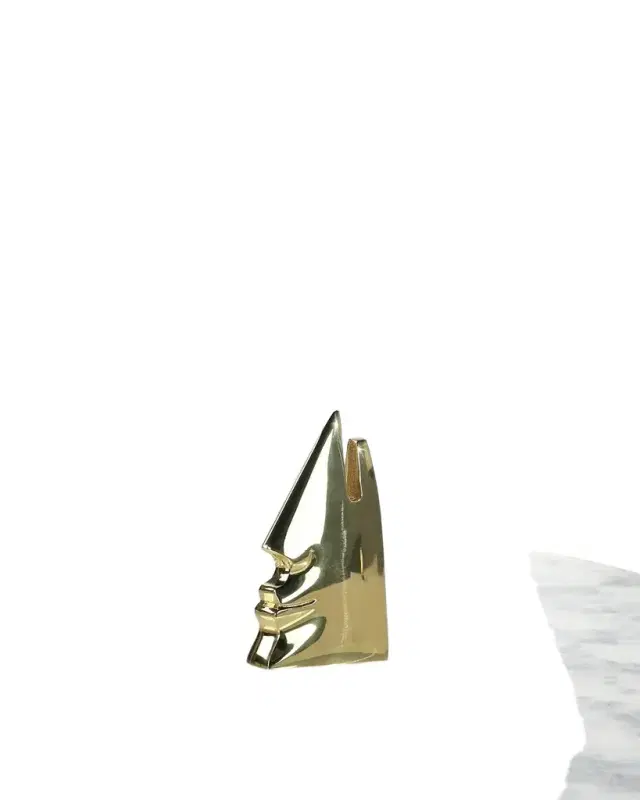 Brass Ridges Sculpture