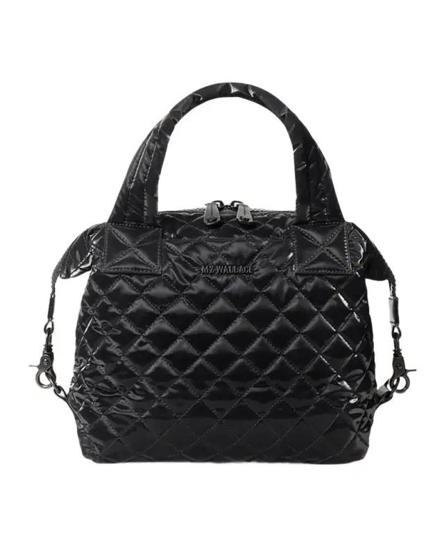 MZ WALLACE Sutton Deluxe Small Quilted Top-Handle Bag