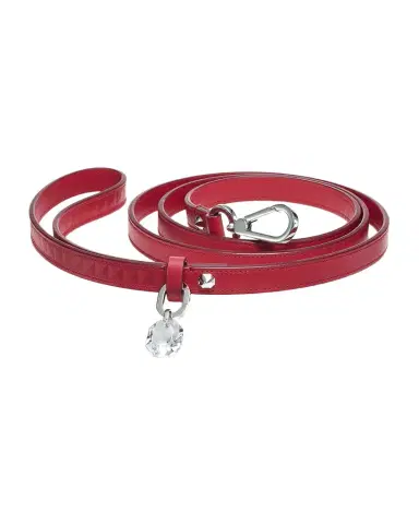 Baccarat Louxor 12" Leather Pet Leash | Thumbnail 1