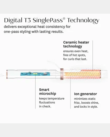 T3 CurlWrap 1" Automatic Rotating Curling Iron | Thumbnail 4 T3 CurlWrap 1" Automatic Rotating Curling Iron | Thumbnail 4