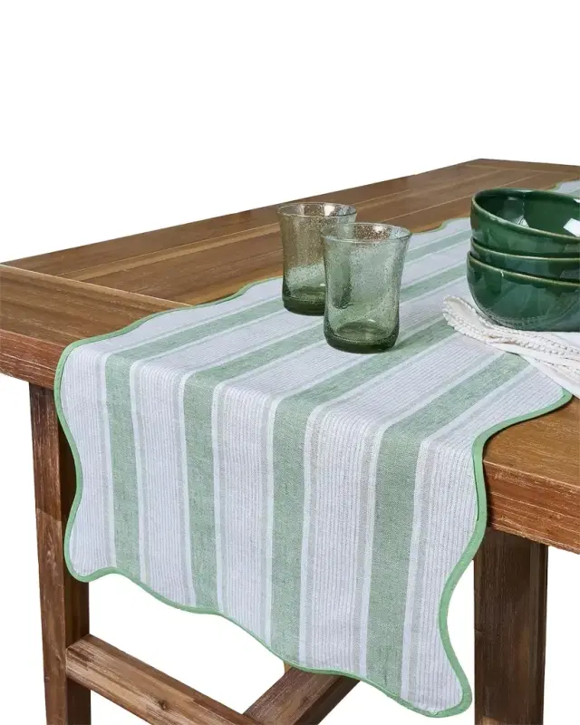 Juliska Cabana Stripe Table Runner, 18" x 90"