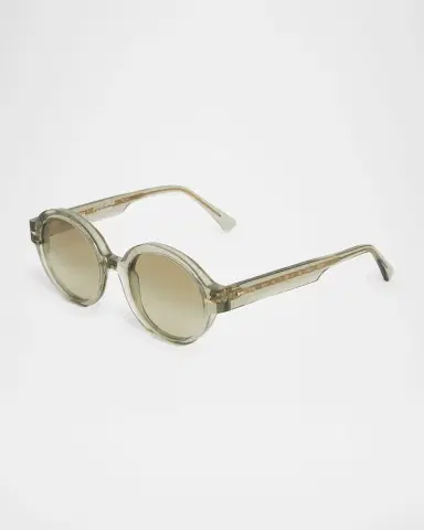 AHLEM Rue De Soleil Acetate & Nylon Round Sunglasses | Thumbnail 2 AHLEM Rue De Soleil Acetate & Nylon Round Sunglasses | Thumbnail 2