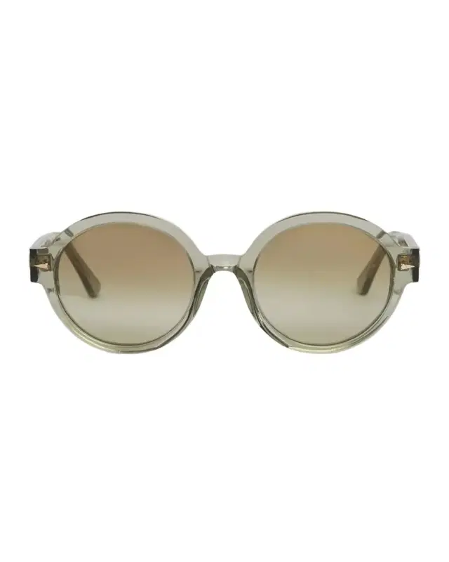 AHLEM Rue De Soleil Acetate & Nylon Round Sunglasses