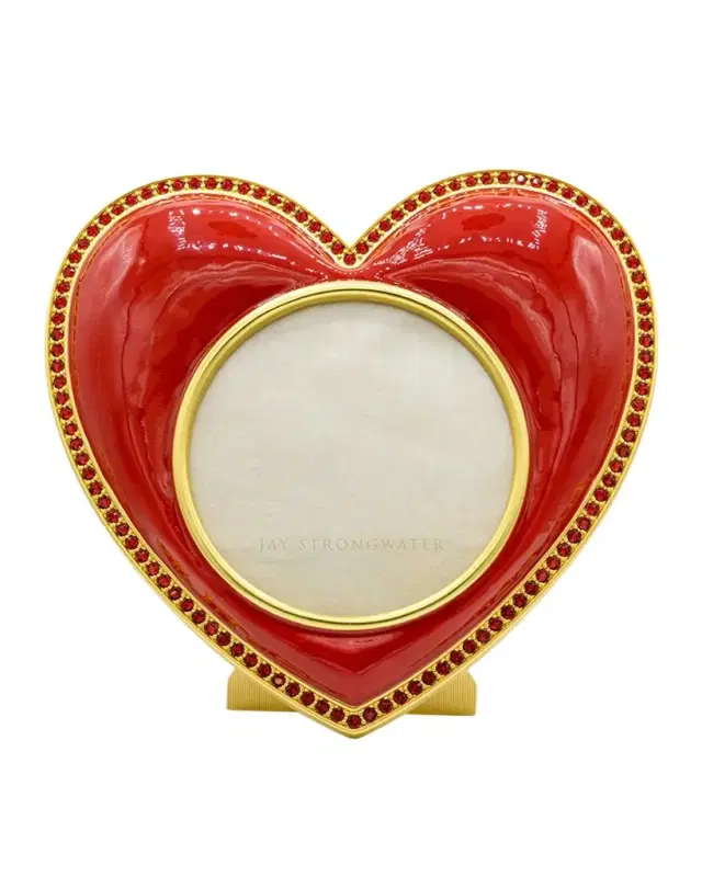 Chantal Ruby Heart Frame, 3" x 4"