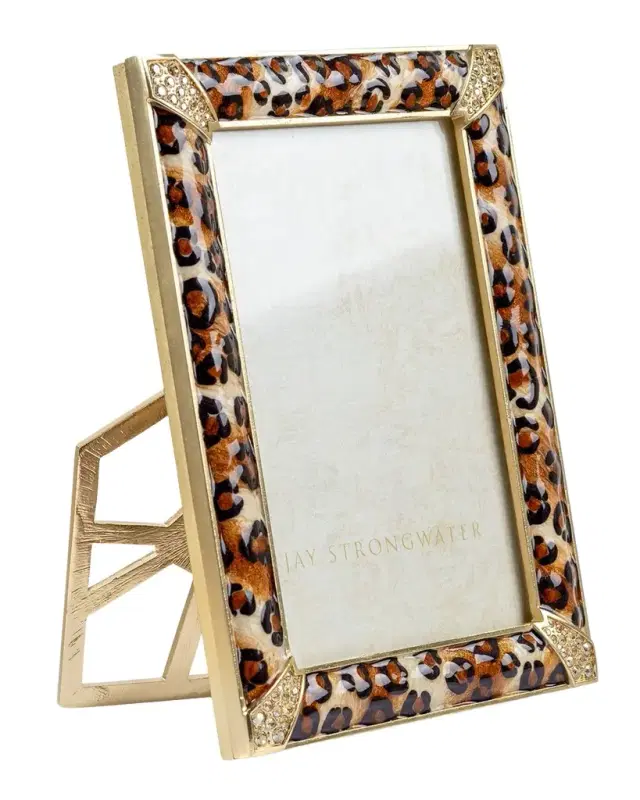 Lavinia 4" x 6" Picture Frame, Leopard