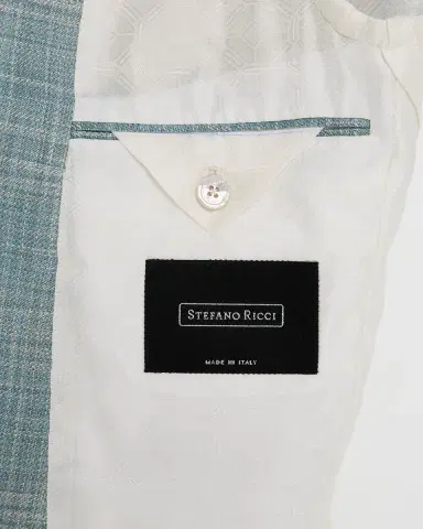 Stefano Ricci Men's Check Single-Breasted Sport Coat | Thumbnail 6