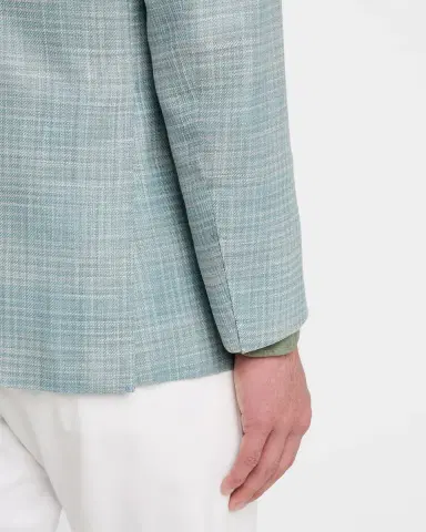 Stefano Ricci Men's Check Single-Breasted Sport Coat | Thumbnail 8