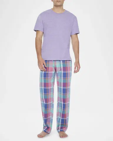 Majestic International Men's Lessons In Color Crew and Pant Pajama Set | Thumbnail 2 Majestic International Men's Lessons In Color Crew and Pant Pajama Set | Thumbnail 2