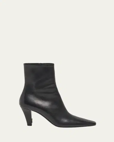 Saint Laurent Jill Calfskin Ankle Booties | Thumbnail 2 Saint Laurent Jill Calfskin Ankle Booties | Thumbnail 2