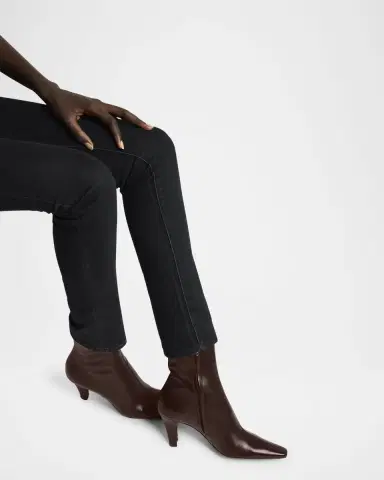 Saint Laurent Jill Calfskin Ankle Booties | Thumbnail 7 Saint Laurent Jill Calfskin Ankle Booties | Thumbnail 7