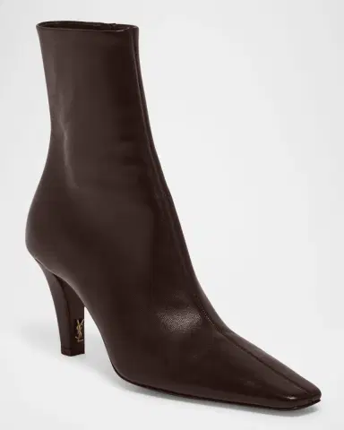 Saint Laurent Jill Calfskin Ankle Booties | Thumbnail 8 Saint Laurent Jill Calfskin Ankle Booties | Thumbnail 8