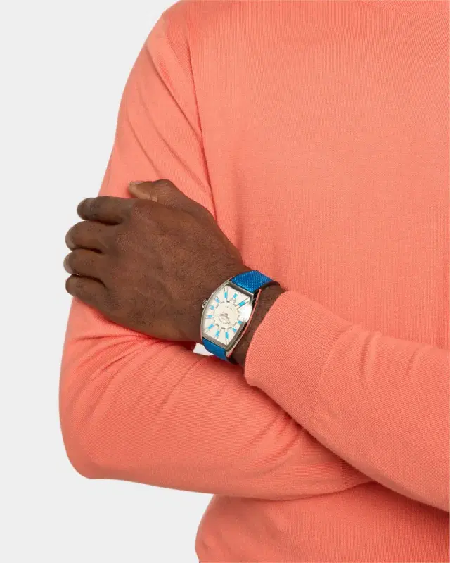 CX36 Flash Neon Blue 36mm Watch