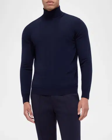Bugatchi Men's Wool Turtleneck Sweater | Thumbnail 3 Bugatchi Men's Wool Turtleneck Sweater | Thumbnail 3