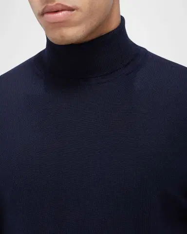 Bugatchi Men's Wool Turtleneck Sweater | Thumbnail 4 Bugatchi Men's Wool Turtleneck Sweater | Thumbnail 4