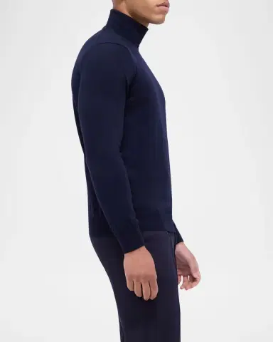 Bugatchi Men's Wool Turtleneck Sweater | Thumbnail 5 Bugatchi Men's Wool Turtleneck Sweater | Thumbnail 5
