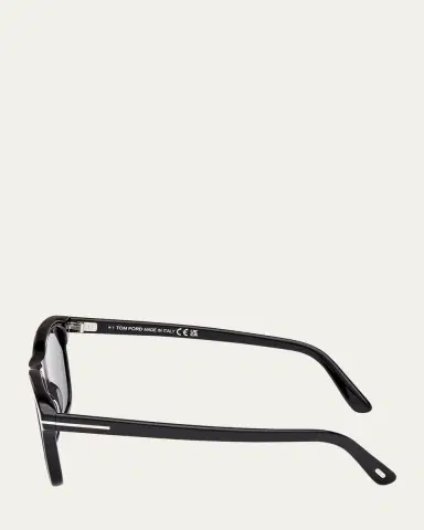 Tom Ford Men's Barron Acetate Square Sunglasses | Thumbnail 4