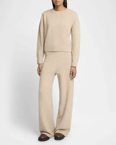 Yves Salomon Wool Crewneck Sweater | Thumbnail 2