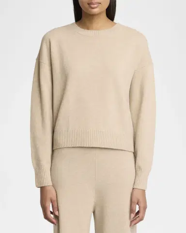 Yves Salomon Wool Crewneck Sweater | Thumbnail 4