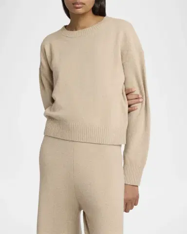 Yves Salomon Wool Crewneck Sweater | Thumbnail 7