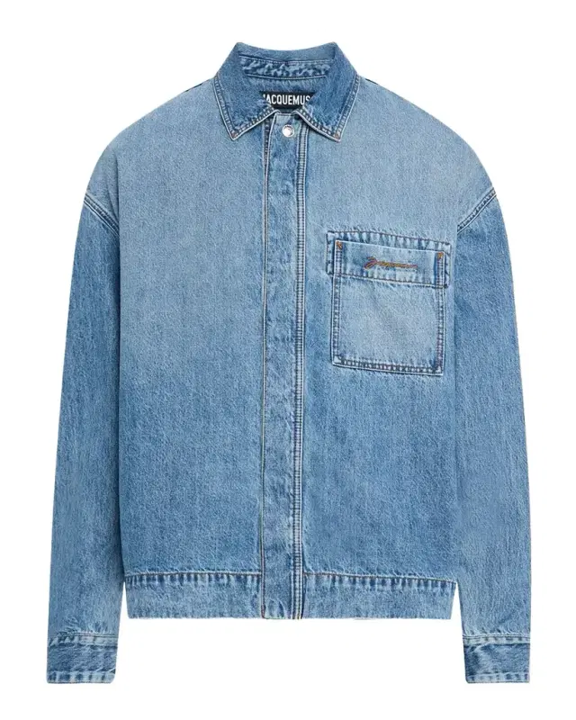 Men 's De-Nimes Denim Shirt Jacket