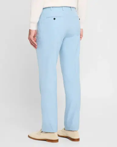 Kiton Men's Flat-Front Twill Pants | Thumbnail 2 Kiton Men's Flat-Front Twill Pants | Thumbnail 2