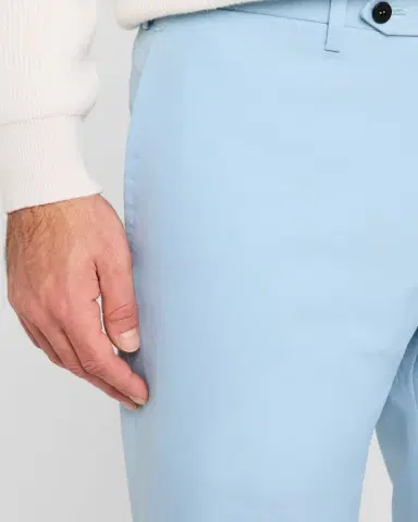 Kiton Men's Flat-Front Twill Pants | Thumbnail 4 Kiton Men's Flat-Front Twill Pants | Thumbnail 4