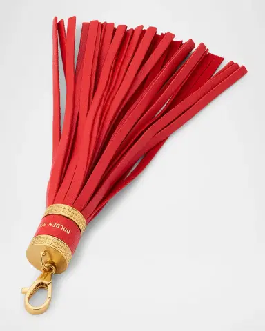 Golden Goose Tassel Leather Bag Charm | Thumbnail 3