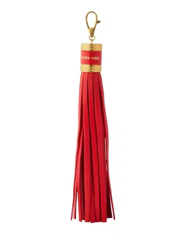 Golden Goose Tassel Leather Bag Charm | Thumbnail 1