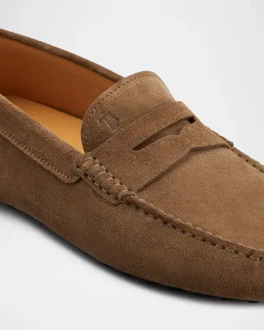 Tod's Men's Mocassino Nuovo Gommino Leather Driving Shoes | Thumbnail 4