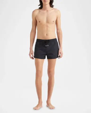 Vilebrequin Men's Jacquard Swim Shorts | Thumbnail 4 Vilebrequin Men's Jacquard Swim Shorts | Thumbnail 4