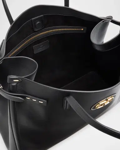 Valentino Garavani Antibes Large Napa Leather Tote Bag | Thumbnail 4 Valentino Garavani Antibes Large Napa Leather Tote Bag | Thumbnail 4