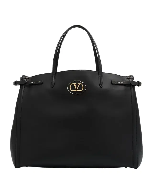 Valentino Garavani Antibes Large Napa Leather Tote Bag