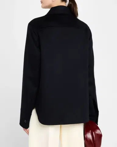 Jil Sander Button Down Cashmere Jacket | Thumbnail 3