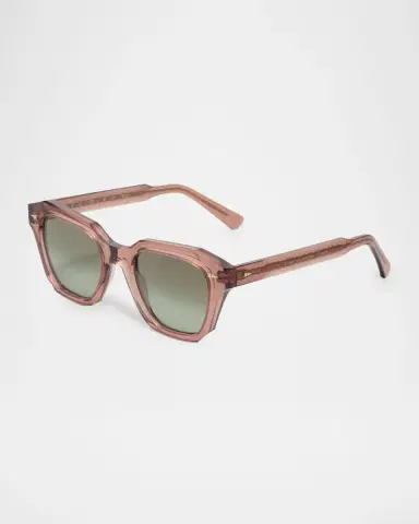 AHLEM Pont Des Arts Acetate & Nylon Square Sunglasses | Thumbnail 2