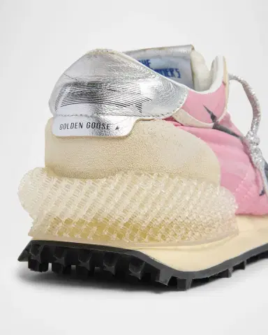 Golden Goose Running Marathon Suede Nylon Sneakers | Thumbnail 3 Golden Goose Running Marathon Suede Nylon Sneakers | Thumbnail 3