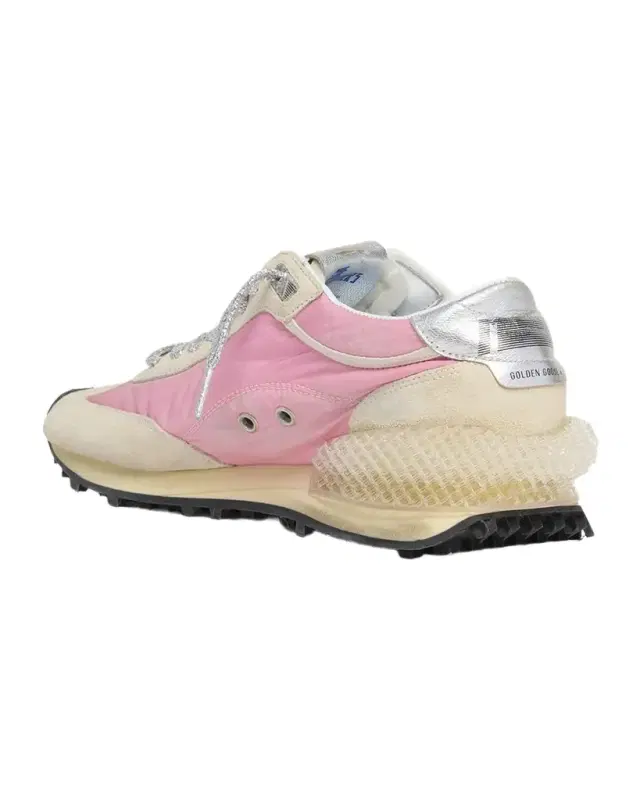 Running Marathon Suede Nylon Sneakers