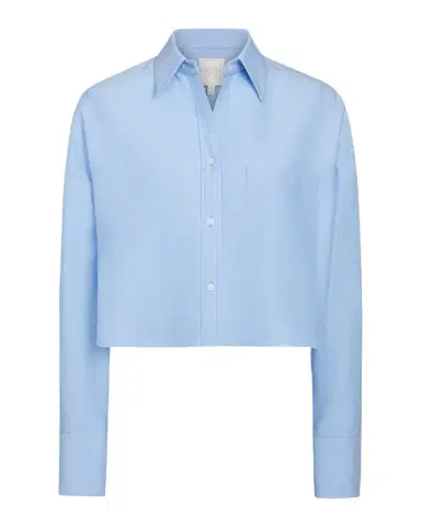 TWP Little Big Joe Cropped Button-Front Shirt | Thumbnail 1 TWP Little Big Joe Cropped Button-Front Shirt | Thumbnail 1