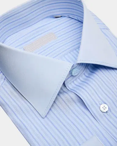 Stefano Ricci Men's Striped Dress Shirt | Thumbnail 2 Stefano Ricci Men's Striped Dress Shirt | Thumbnail 2