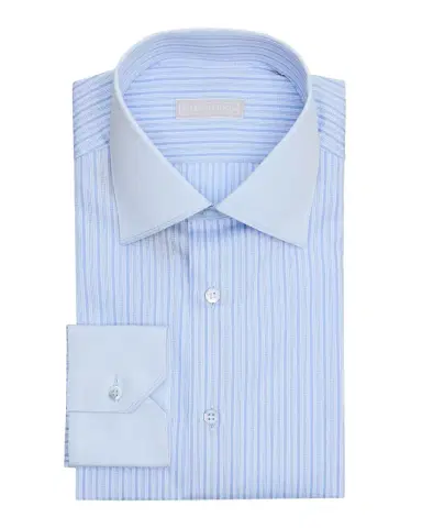 Stefano Ricci Men's Striped Dress Shirt | Thumbnail 1 Stefano Ricci Men's Striped Dress Shirt | Thumbnail 1